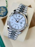 Rolex Datejust 41 White Fluted Jubilee 2026