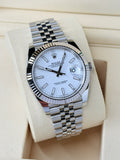 Rolex Datejust 41 White Fluted Jubilee 2026