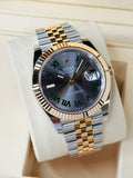 Rolex Datejust 41 Wimbledon Fluted Jubilee 2025