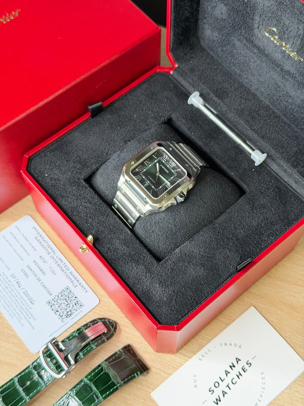 Cartier Santos Large Green 2026