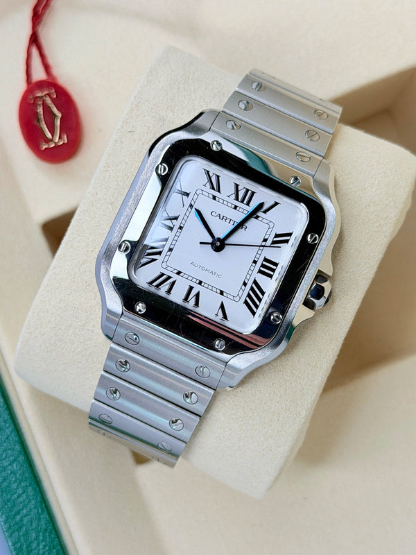Cartier Santos de Cartier Medium White 2025