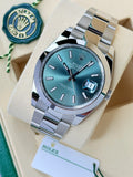 Rolex Datejust 41 Mint Green Smooth Oyster 2026