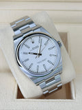 Rolex Oyster Perpetual 39 White 2018