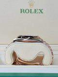 Rolex Day Date 40 Rose Gold Chocolate Baguette Diamonds Dial 2023