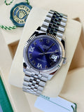 Rolex Datejust 36 Aubergine Diamonds, Fluted, Jubilee 2025