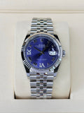 Rolex Datejust 36 Aubergine Diamonds, Fluted, Jubilee 2025