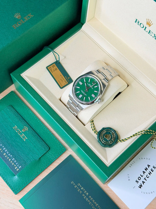 Rolex Oyster Perpetual 41 Green 2026