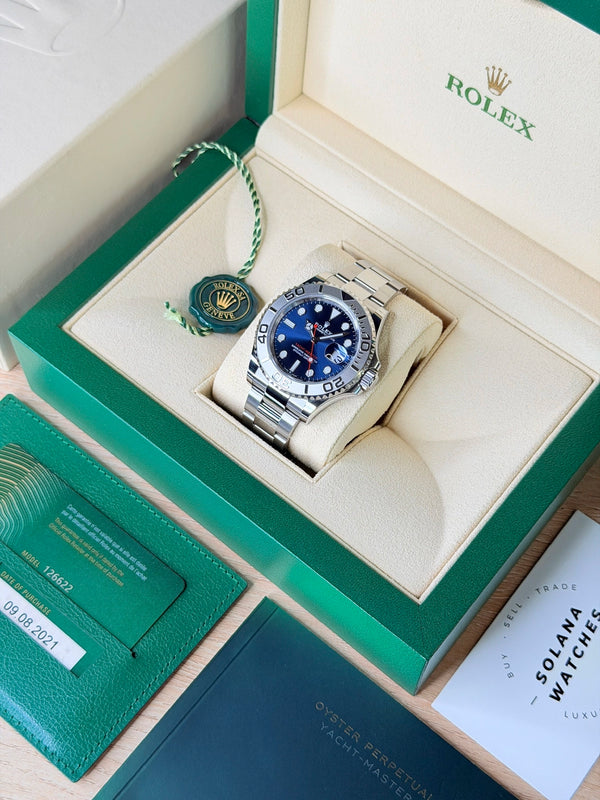 Rolex Yacht Master 40 Blue 2021