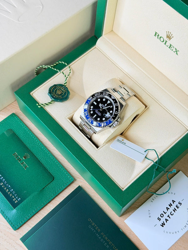 Rolex GMT Master II Batman 2021