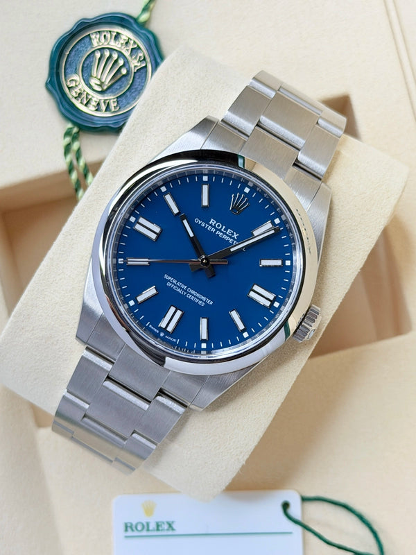 Rolex Oyster Perpetual 41 Med Blue 2026
