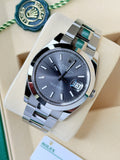 Rolex Datejust 41 Slate Smooth Oyster 2026