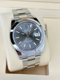 Rolex Datejust 41 Slate Smooth Oyster 2026