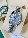 Rolex Datejust 31 Mother of Peal Fluted Jubilee 2026