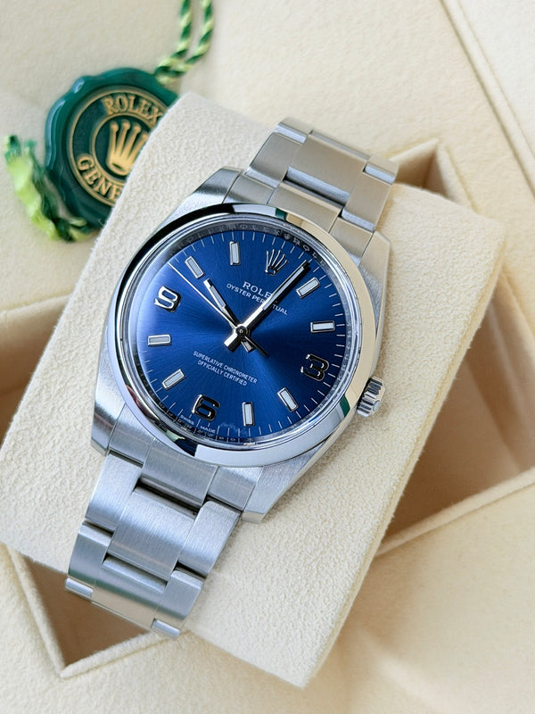 Rolex Oyster Perpetual 34 Blue 2020