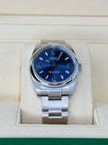 Rolex Oyster Perpetual 34 Blue 2020