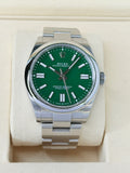 Rolex Oyster Perpetual 41 Green 2025