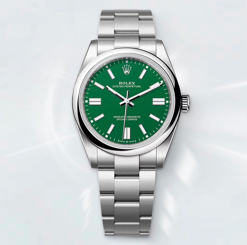 Rolex Oyster Perpetual 41 Green 2024