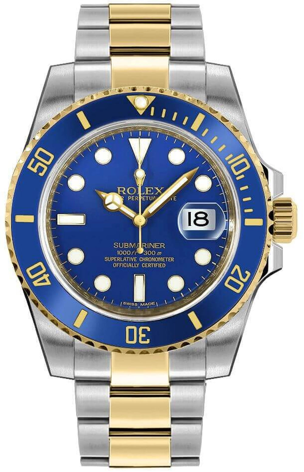 Rolex Submariner 40 Bluesy 2017