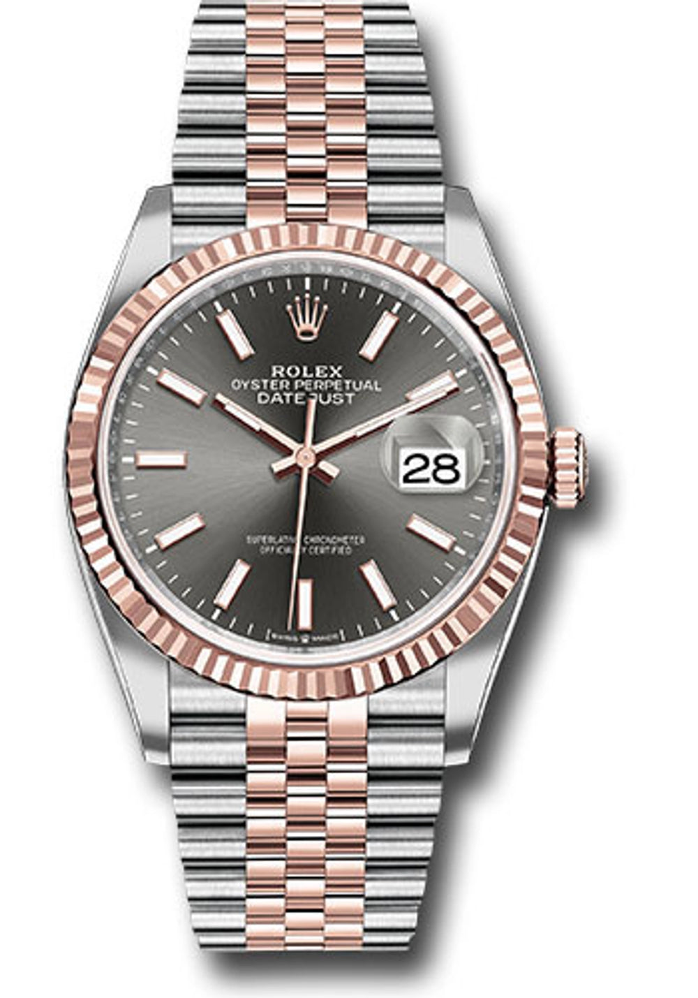 Rolex Datejust 36 Slate Fluted Jubilee 2020
