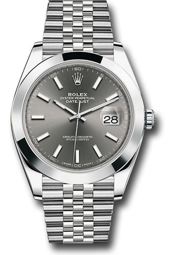 Rolex Datejust 41 Slate, Smooth, Jubilee 2025