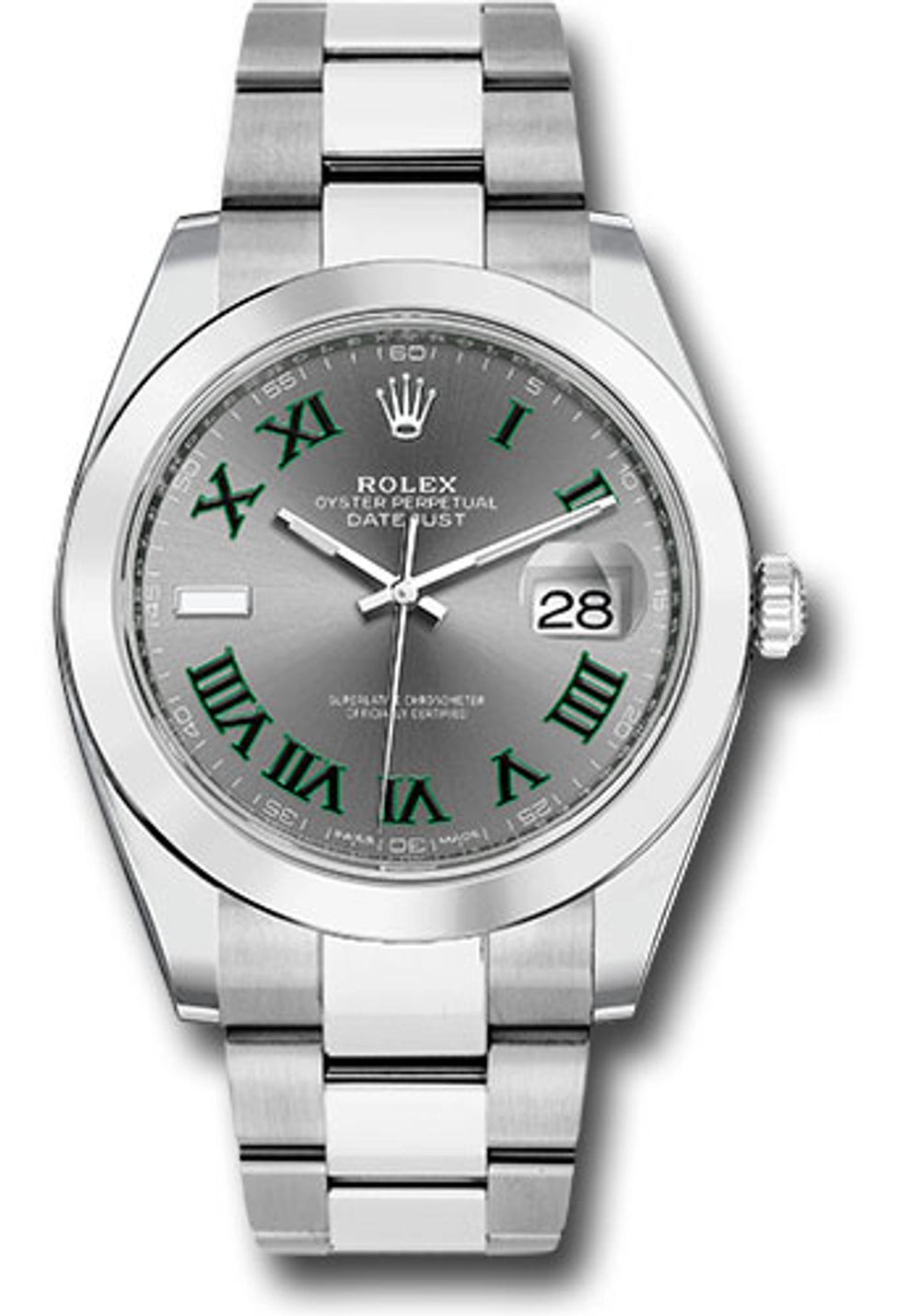 Rolex Datejust 41 Wimbledon Smooth Oyster 2026