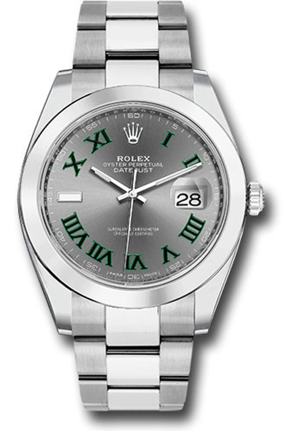 Rolex Datejust 41 Wimbledon Smooth Oyster 2026