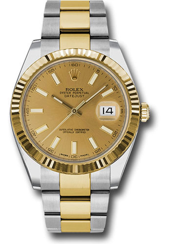 COMING SOON: Rolex Datejust 41 Champagne, Fluted, Oyster 2025