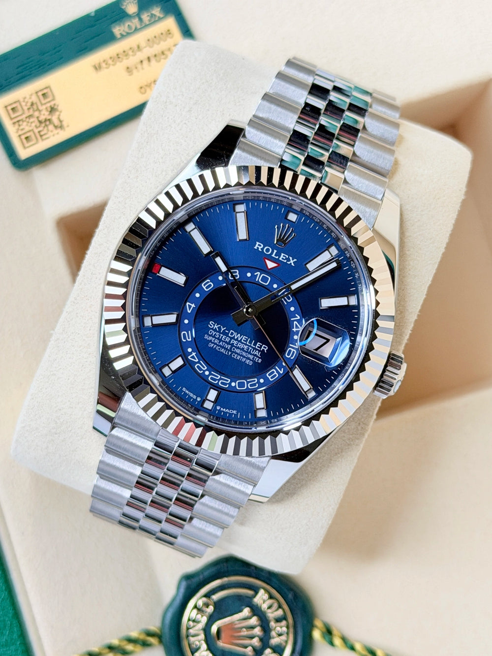 Rolex Sky Dweller Blue Jubilee 2026