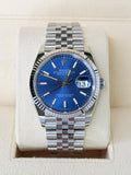 Rolex Datejust 36 Blue Fluted Jubilee 2025