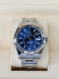Rolex Sky Dweller Blue Oyster 2022