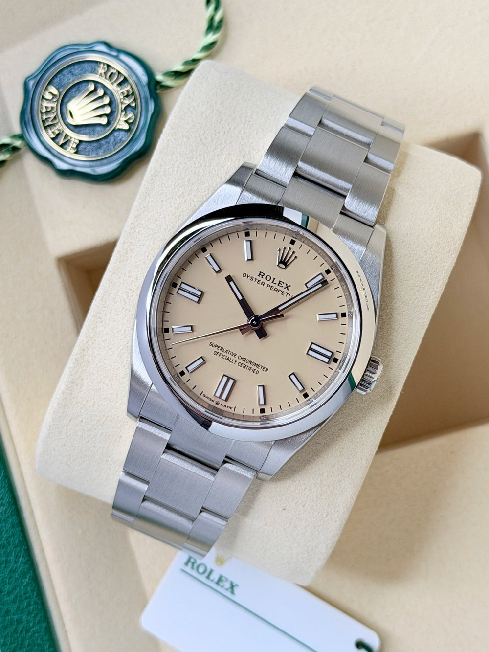 Rolex Oyster Perpetual 36 Beige 2026