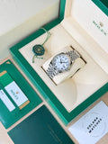 Rolex Datejust 36 White Roman Fluted Jubilee 2019
