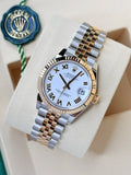 Rolex Datejust 31 White Roman Fluted Jubilee 2026