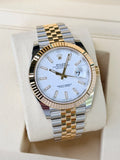 Rolex Datejust 41 White Fluted Jubilee 2026