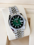 Rolex Datejust 36 Green Ombre, Smooth, Jubilee 2026