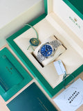 Rolex Datejust 36 Blue Fluted Jubilee 2025