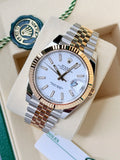 Rolex Datejust 41 White Fluted Jubilee 2026